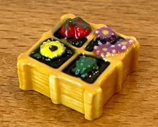 Bean Parterre Flowers Vegetable Gardening ❤️ Galette des Rois French Charm!