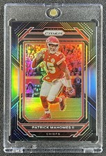 PATRICK MAHOMES II 2022 PANINI CHRONICLES #PB-3 PRIZM BLACK SILVER CHIEFS