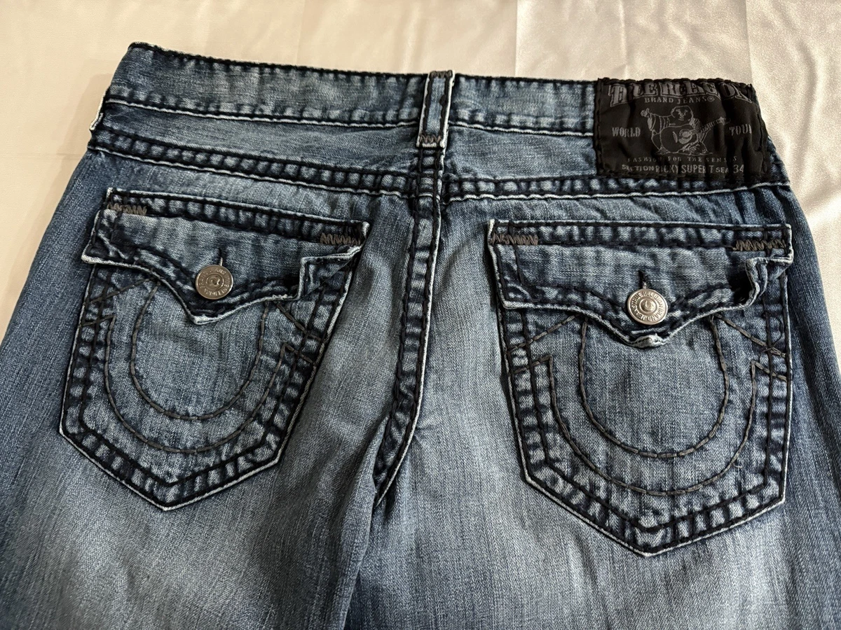 True Religion Ricky Denim Jeans for Men for sale | eBay