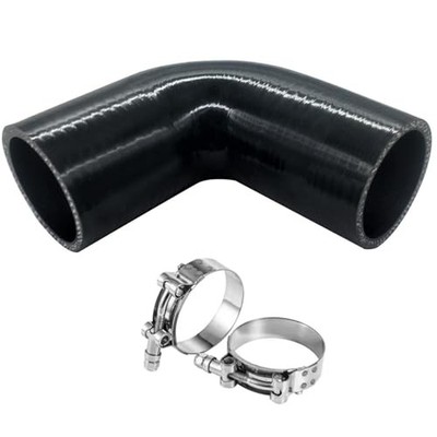 90 Degree Elbow Coupler Silicone Hose 4-Ply Reinforced Turbo 2.5'' to 3''