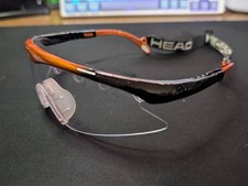 Head Power Zone Shield Racquetball Squash Safety Glasses Wrap Fit