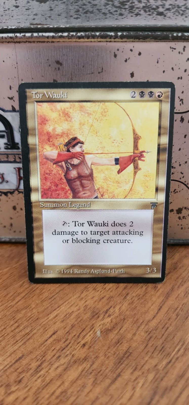 Tor Wauki LP Summon Legend MTG EN 1994