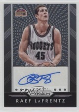 2015-16 Panini Prizm Auto Raef LaFrentz #P-RLF Auto 8az