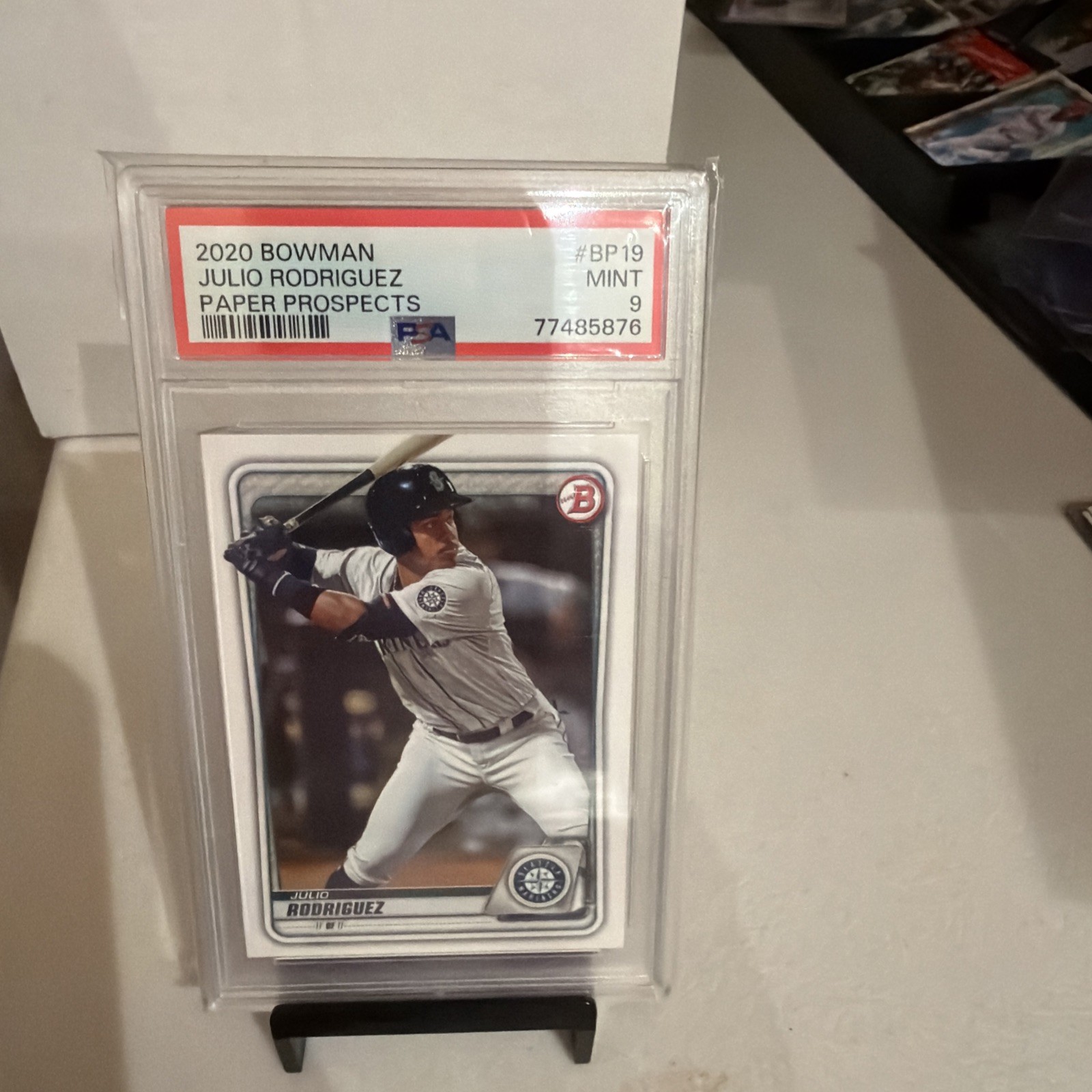 2020 Bowman Prospects RC Julio Rodriguez #BP19 PSA 9 Mint