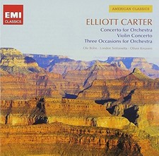 ELLIOTT CARTER OLIVER KNUSSEN - Elliott Carter: Concerto For Orchestra - NEW