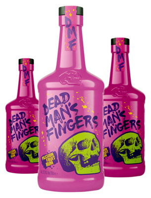 3 x Halewood Dead Mans Fingers Passionsfrucht Rum