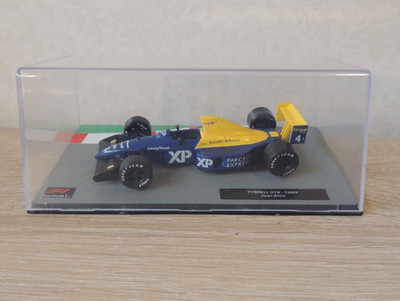 Panini F1 Car Collection 1:43 Scale Model - Tyrrell 018 1989 - Jean Alesi