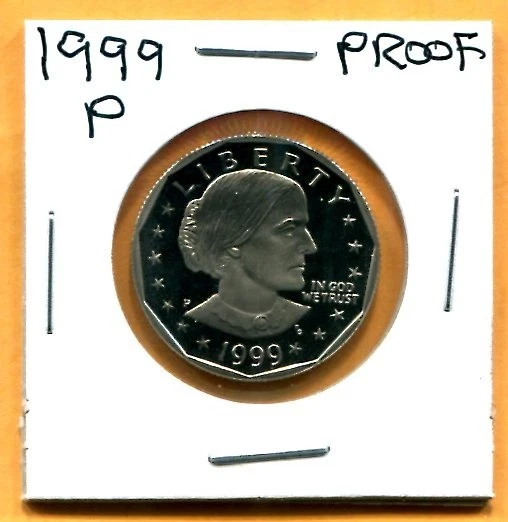 Proof 1999 Susan B Anthony Dollars (1979-1981, 1999) for sale | eBay