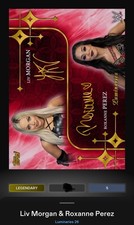 WWE Topps Slam Luminaries DIGITAL Liv Morgan Roxanne Perez Legendary Red 5 CC