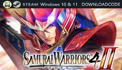 NEU PC Computer Spiel Samurai Warriors 4-II für Windows 10 11 STEAM Downloadcode