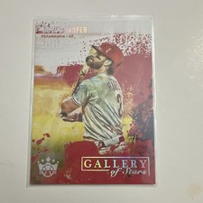 2021 Panini Diamond Kings Gallery of Stars Bryce Harper Holo Silver GS-11 /25