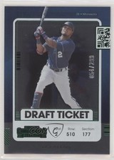 2021 Panini Contenders Draft Ticket Green 54/299 Luis Arraez #10 1u6