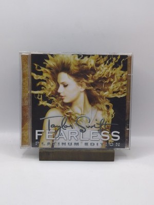 TAYLOR SWIFT Fearless Platinum Edition 2 Disc CD + DVD Pop Rock 2009 Big Machine