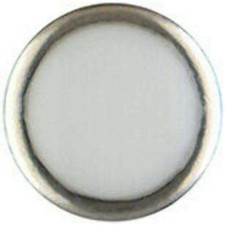 PEARL PIP DOT TURQUOISE LUME BEZEL INSERT FOR ROLEX SUBMARINER CERAMIC SILVER US