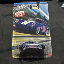 Hot Wheels Vintage Club Porsche 356 Outlaw Silver Series New 2026 metal base
