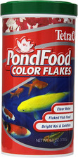 Pond Flakes Color Enhancing, Complete Nutrition for Smaller Pond Fish, Goldfish