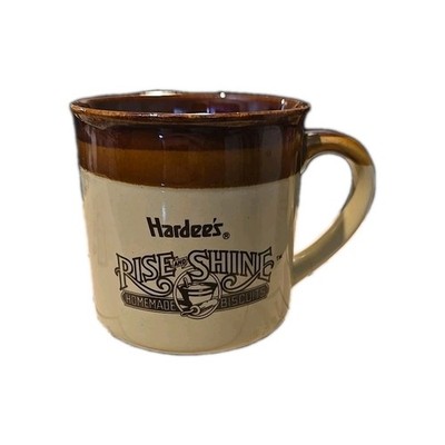 Vintage Hardee's Hardees Rise and Shine Homemade Biscuits Mug Cup 1989