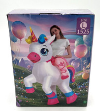 Kooy Inflatable Adult Unicorn Rider Halloween Costume
