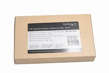 StarTech DK31C4DPPD Docking Station - Gray