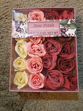Luxury ROSE Soap Petals, Bath Room Decor, Gift, NIB