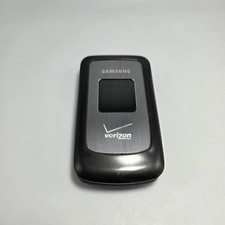 Samsung Knack SCH-U310 CDMA Gray Silver Verizon Cellular Flip Phone