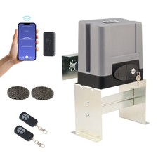 CO-Z 1400Lb APP Control Automatic Gate Opener Operator with 2 Remote Controls