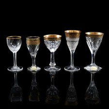 Moser Splendid Glass 5 Types Liqueur Glass Tableware crystal