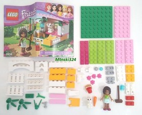 Lego 3938 + 41000 FRIENDS Andrea's Bunny House + Water Scooter Fun - Complete