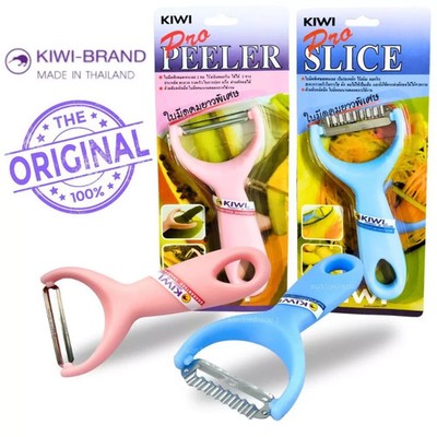 Kiwi Pro Slice & Pro Peeler Thai Stainless Papaya Zigzag Wavy Slicer Fruit Salad