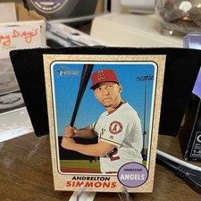 2017 Topps Heritage #170 Andrelton Simmons