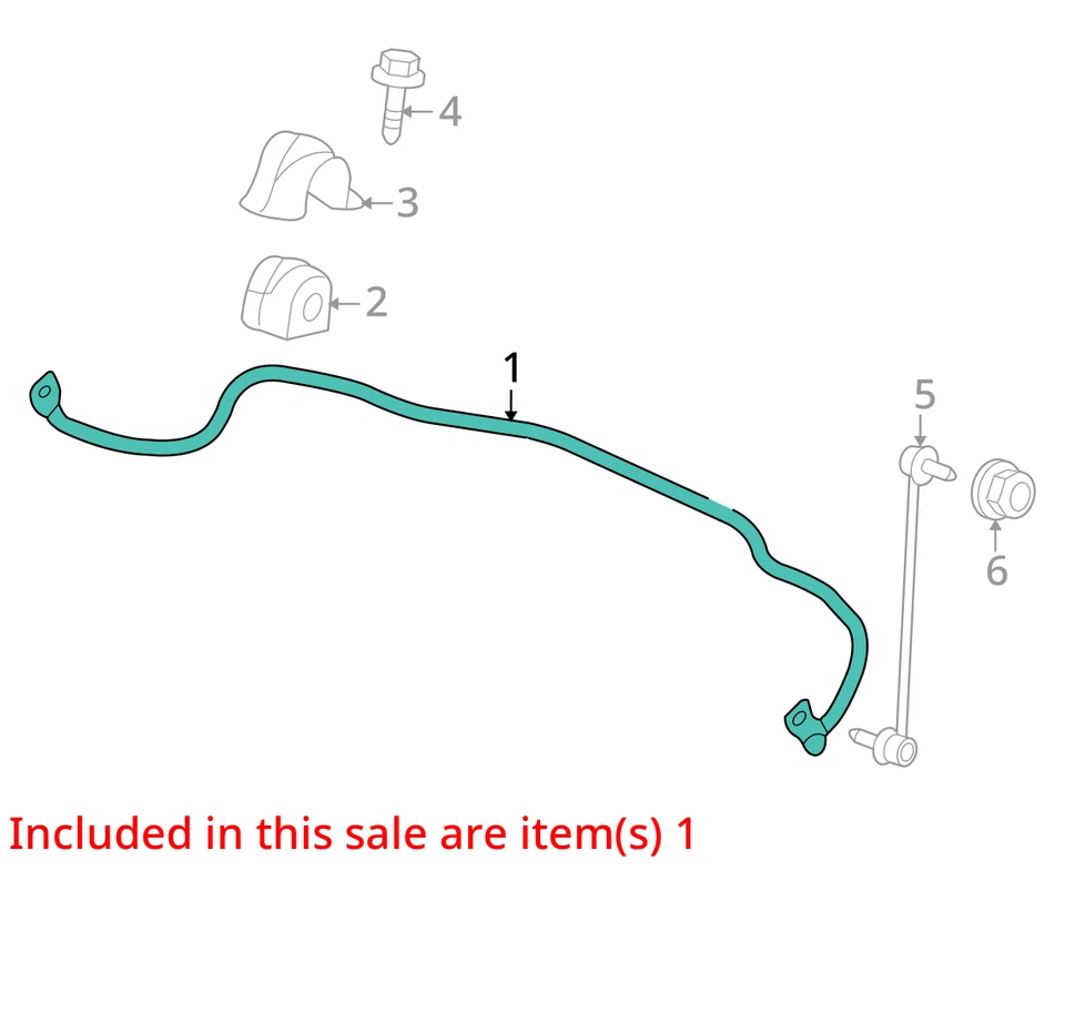 Barra estabilizadora delantera Suzuki Kizashi 2010 tracción delantera OEM 85 k millas - LKQ428087320 Foto 3 de 4