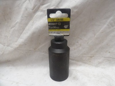 Wright 1/2'' Drive 1-1/4'' Impact Deep Well Socket 4940 - Made in the USA