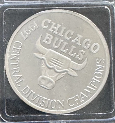 1997 Chicago Bulls NBA Finals   .999 Silver 1 oz Round Limited Edition
