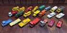 Vintage Lot of 22 Lesney Matchbox Cars & Vehicles & Trucks Varying Conditions