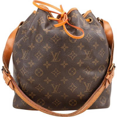 Louis Vuitton Monogram Canvas Sac Noé Petit Shoulder Bag Tasche
