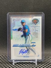 Kemp Alderman 2025 Prospect Edition Prospect Ticket Auto - Mojo #14/25 - #175