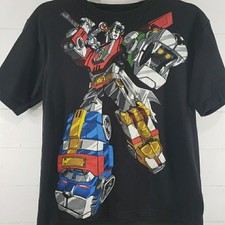 Vintage Voltron T Shirt Childs Size L