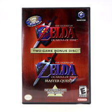 Zelda Ocarina of Time Master Quest (GameCube) Case and Manual Only
