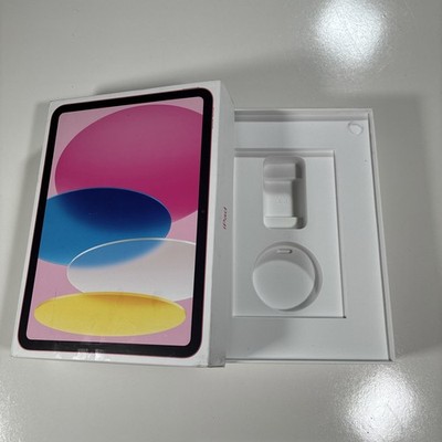 **BOX ONLY** for Pink  Apple iPad 10th Generation 256 GB Model MPQ3LL/A