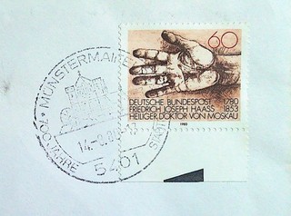 Bund BRD Mi 1056 EF UR Farbkeil Brief Münstermaifeld Ortswerbestempel