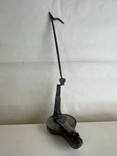 Lampe À Huile Fer Forgé Mines Mineur Arras Carmaux