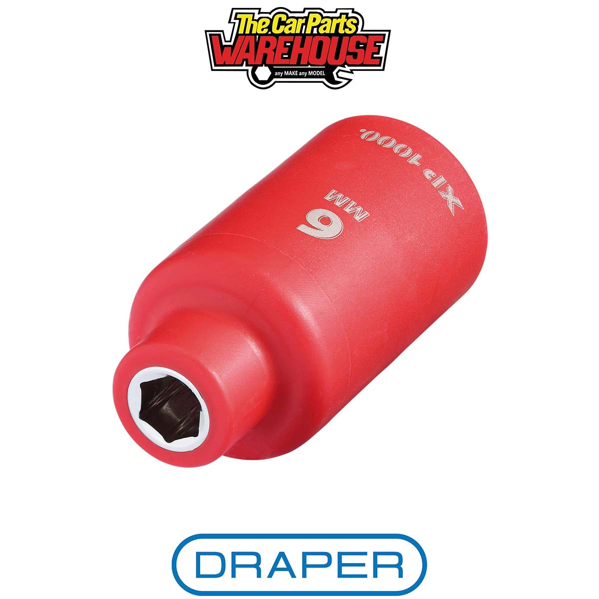 Draper 16335 XP1000® VDE Socket, 3/8 Sq. Dr., 6mm - 16335 - Image 3