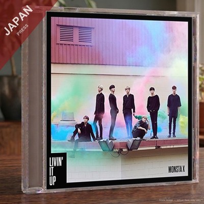 MONSTA X - LIVIN IT UP(Limited Edition A)(w/DVD) CD Japan Import