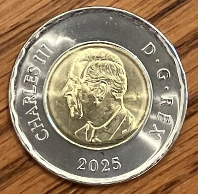 2025 Canada DAPHNE ODJIG $2 coloured toonie coin *75% off combined
