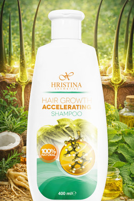 Beschleunigendes Haarwachstumsshampoo, 400 ml