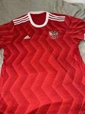 Image of Original Russia 2017 Home Football Shirt Adidas Size Xl