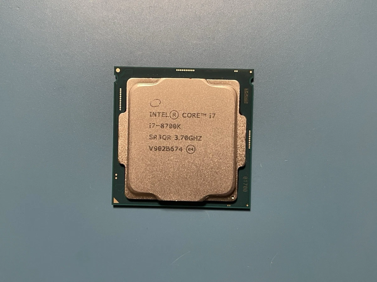 Intel Core i7-8700K Processor Model Computer Processors LGA 1151