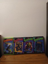VHS LOT Goosebumps The Haunted Mask, Welcome To Dead House, Night In Terror Towe
