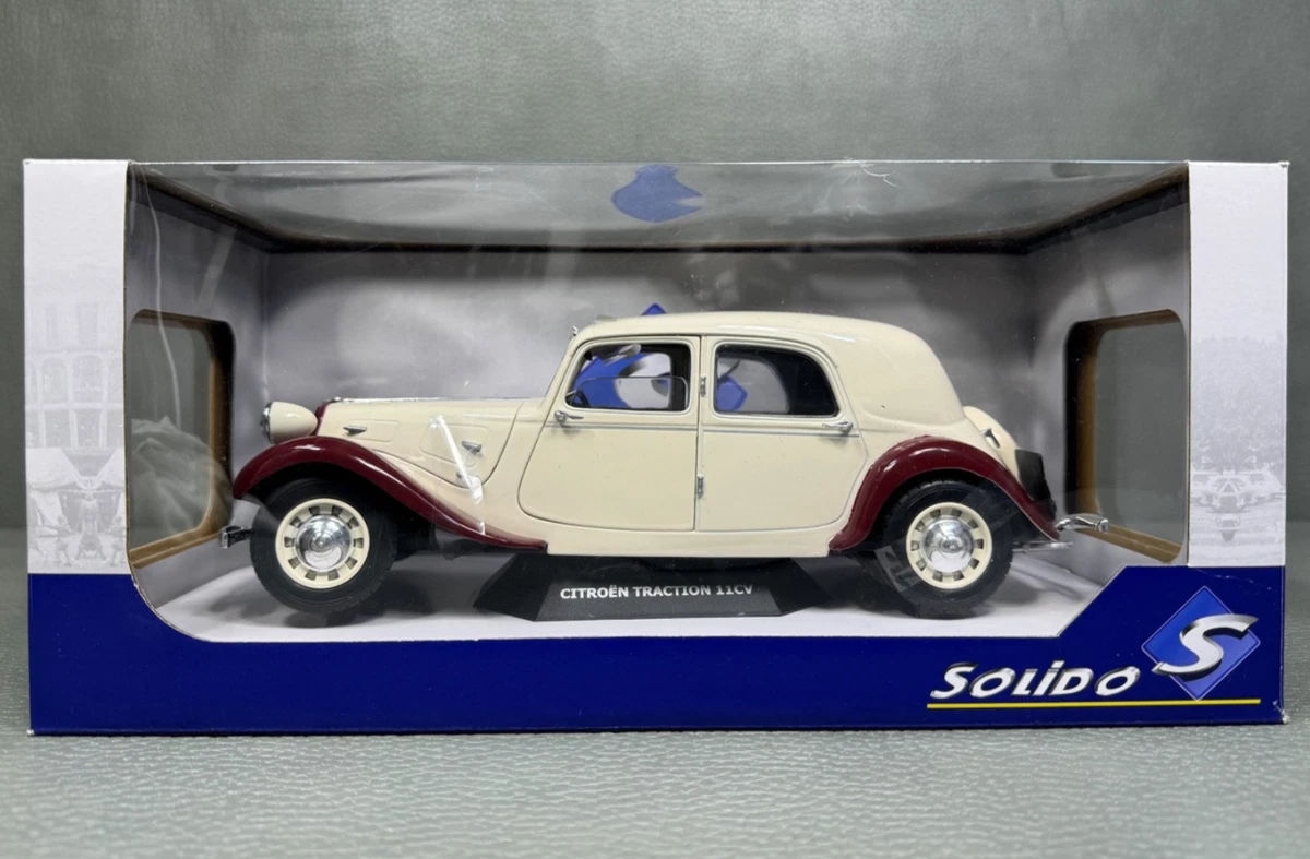 Solido - 1:18 - Citroen Traction Av 11 Découvrable Solido