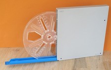 180m Super-8 ALFO Film-Spule Ø:21cm Leerspule Filmfangspule in Box 70er (FB)